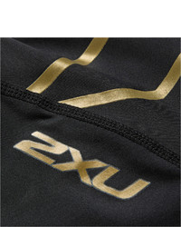 schwarzes T-shirt von 2XU