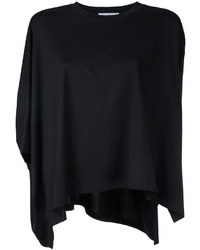 schwarzes T-shirt von Enfold