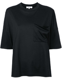 schwarzes T-shirt von Enfold