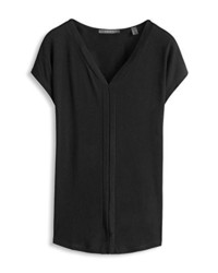 schwarzes T-shirt von ESPRIT Collection