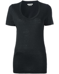 schwarzes T-shirt von Etoile Isabel Marant