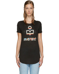 schwarzes T-shirt von Etoile Isabel Marant