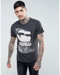 schwarzes T-shirt von G Star