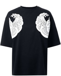schwarzes T-shirt von G.V.G.V.