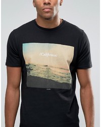 schwarzes T-shirt von Globe