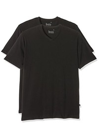 schwarzes T-shirt von Hajo
