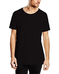 schwarzes T-shirt von Hilfiger Denim