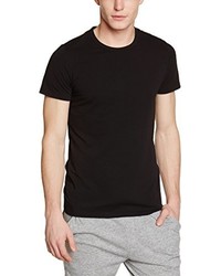 schwarzes T-shirt von Hom