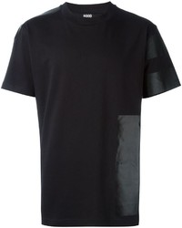 schwarzes T-shirt von Hood by Air