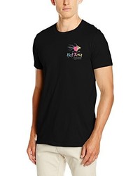 schwarzes T-shirt von Hot Tuna