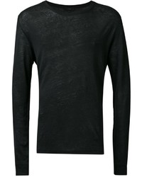 schwarzes T-shirt von IRO