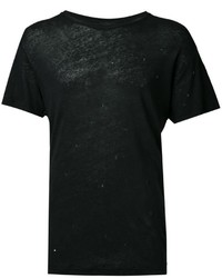 schwarzes T-shirt von IRO