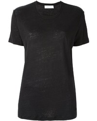schwarzes T-shirt von IRO
