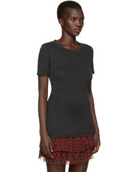 schwarzes T-shirt von Etoile Isabel Marant