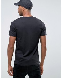 schwarzes T-shirt von Jack and Jones