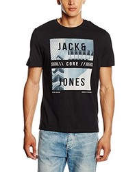 schwarzes T-shirt von Jack & Jones