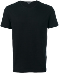 schwarzes T-shirt von John Varvatos