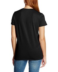 schwarzes T-shirt von Juicy Couture