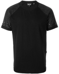 schwarzes T-shirt von Just Cavalli