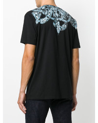 schwarzes T-shirt von Marcelo Burlon County of Milan