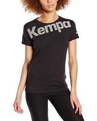 schwarzes T-shirt von Kempa