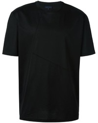 schwarzes T-shirt von Lanvin