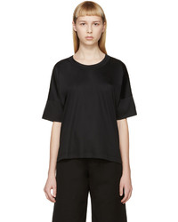 schwarzes T-shirt von Lemaire