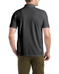 schwarzes T-shirt von maier sports
