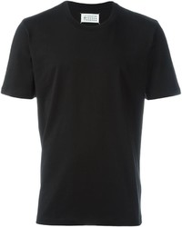 schwarzes T-shirt von Maison Margiela
