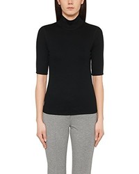 schwarzes T-shirt von Marc Cain Essentials