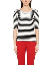 schwarzes T-shirt von Marc Cain Essentials