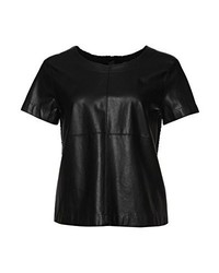 schwarzes T-shirt von MARC CAIN SPORTS