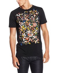 schwarzes T-shirt von Marc Jacobs