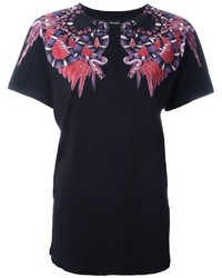 schwarzes T-shirt von Marcelo Burlon County of Milan