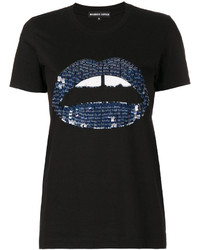 schwarzes T-shirt von Markus Lupfer