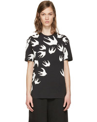 schwarzes T-shirt von MCQ