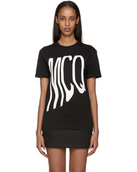 schwarzes T-shirt von MCQ