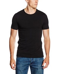 schwarzes T-shirt von MEXX