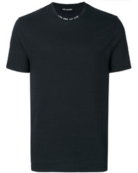 schwarzes T-shirt von Neil Barrett