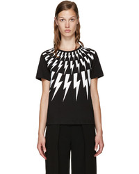 schwarzes T-shirt von Neil Barrett