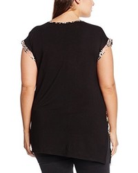 schwarzes T-shirt von New Look Curves