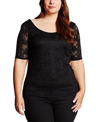 schwarzes T-shirt von New Look Curves