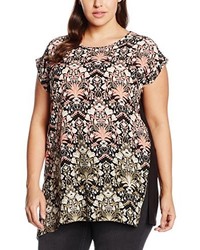 schwarzes T-shirt von New Look Curves