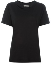schwarzes T-shirt von Off-White