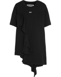 schwarzes T-shirt von Off-White