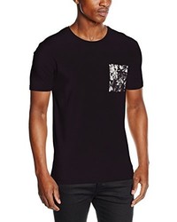 schwarzes T-shirt von ONLY & SONS