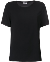 schwarzes T-shirt von P.A.R.O.S.H.