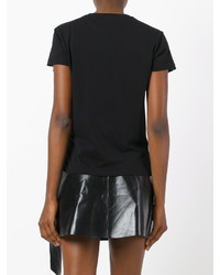 schwarzes T-shirt von Valentino