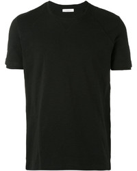 schwarzes T-shirt von Paolo Pecora