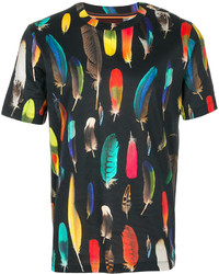 schwarzes T-shirt von Paul Smith